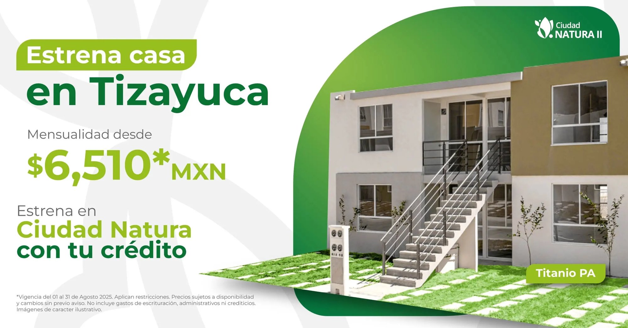 Casas en venta en Tizayuca, Hidalgo - Aprovecha descuento hasta $70,000 MXN en caso de diferencia