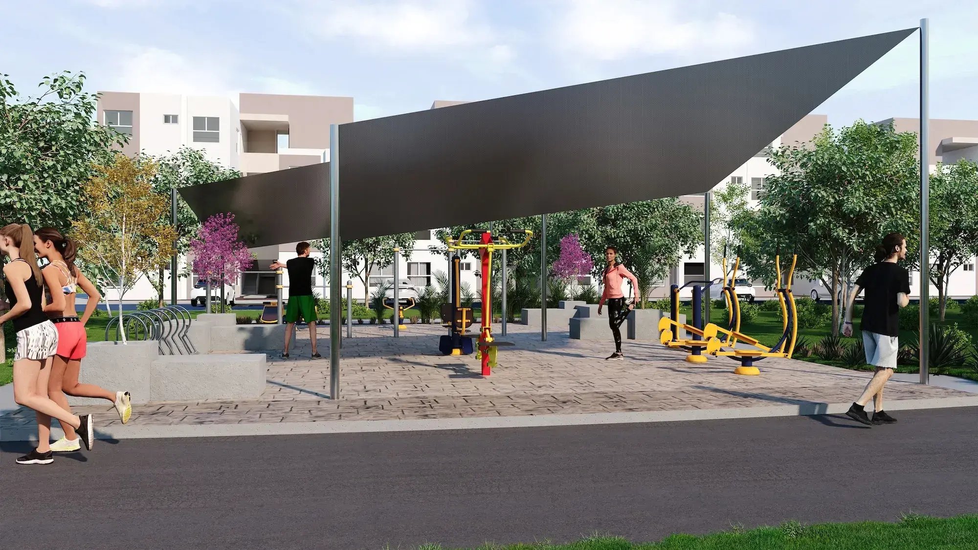 Gimnasio al aire libre