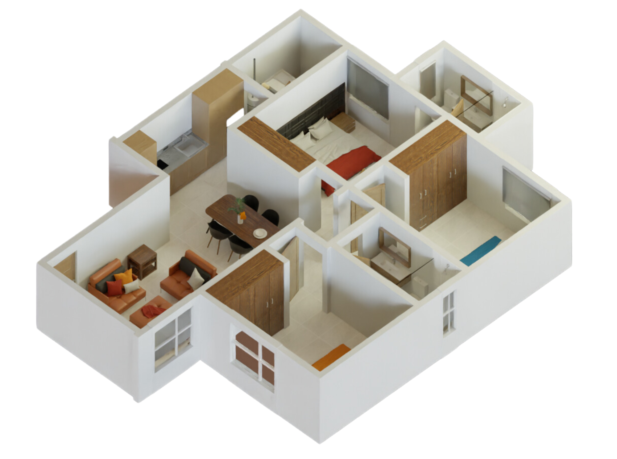 Departamento en venta modelo Marfil